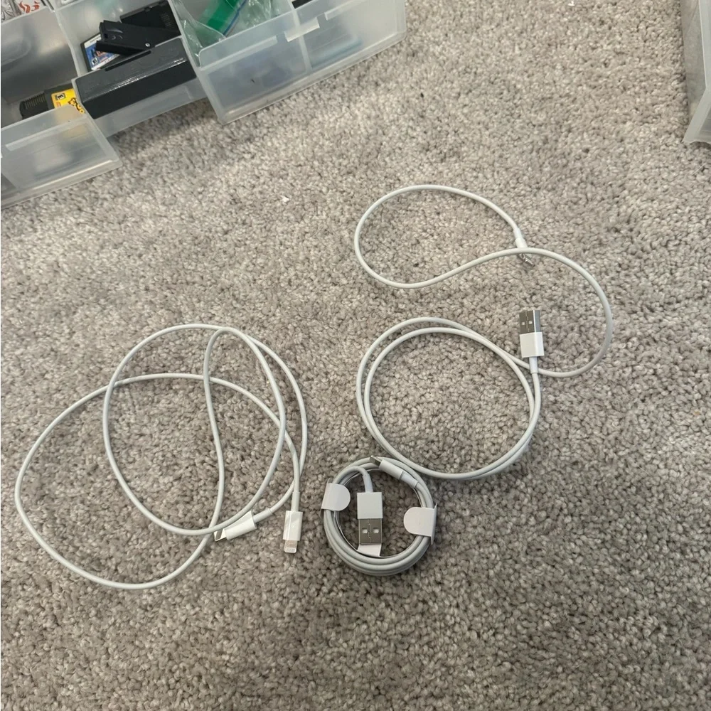 Lightning Charging Cable Set of 3